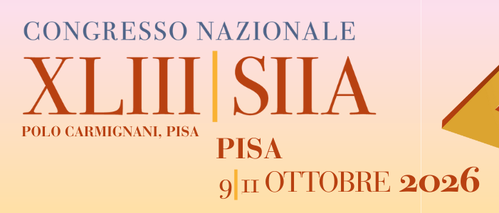 XLIII Congresso Nazionale SIIA 2026